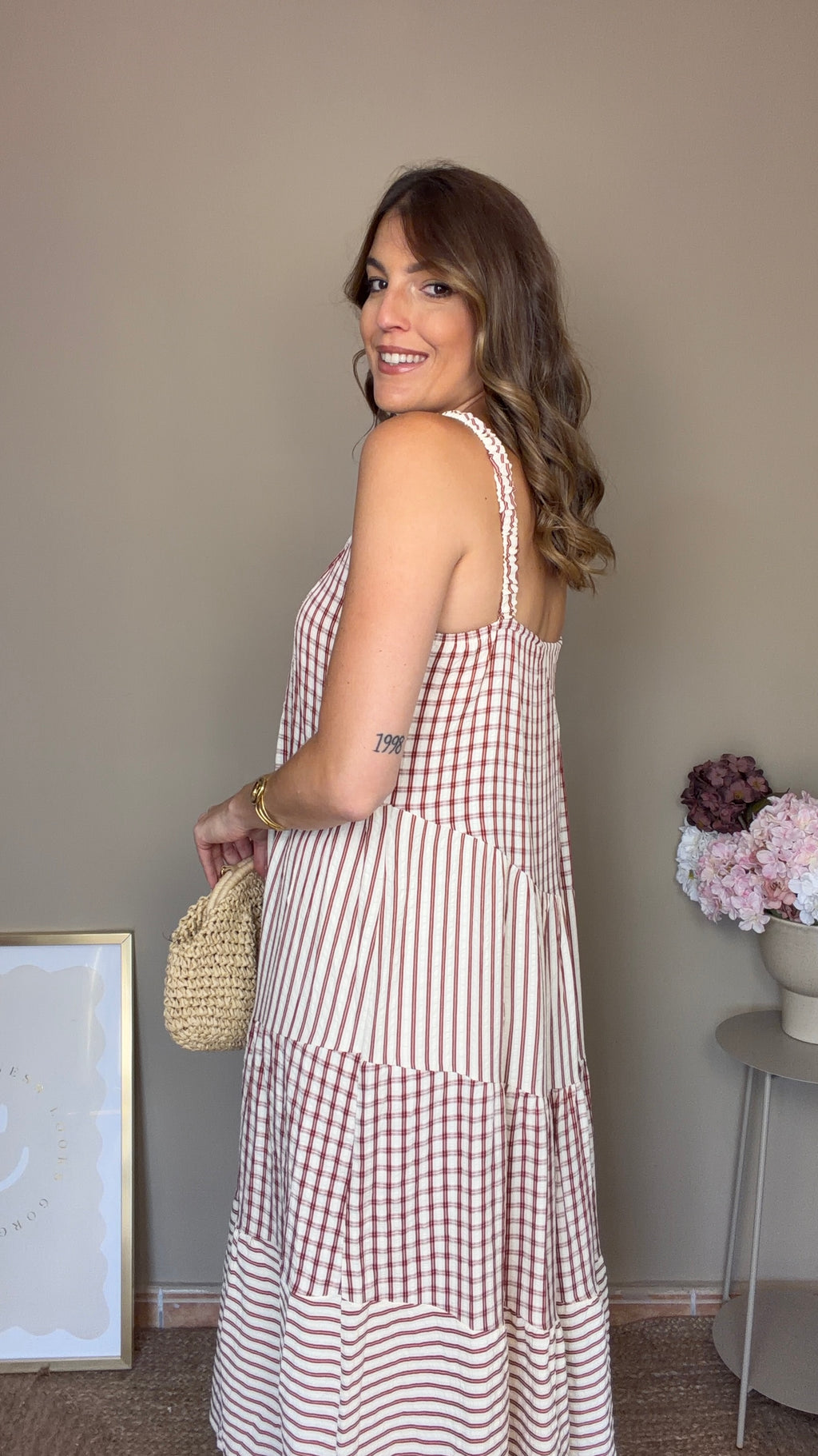 Vestido Mafalda rojo