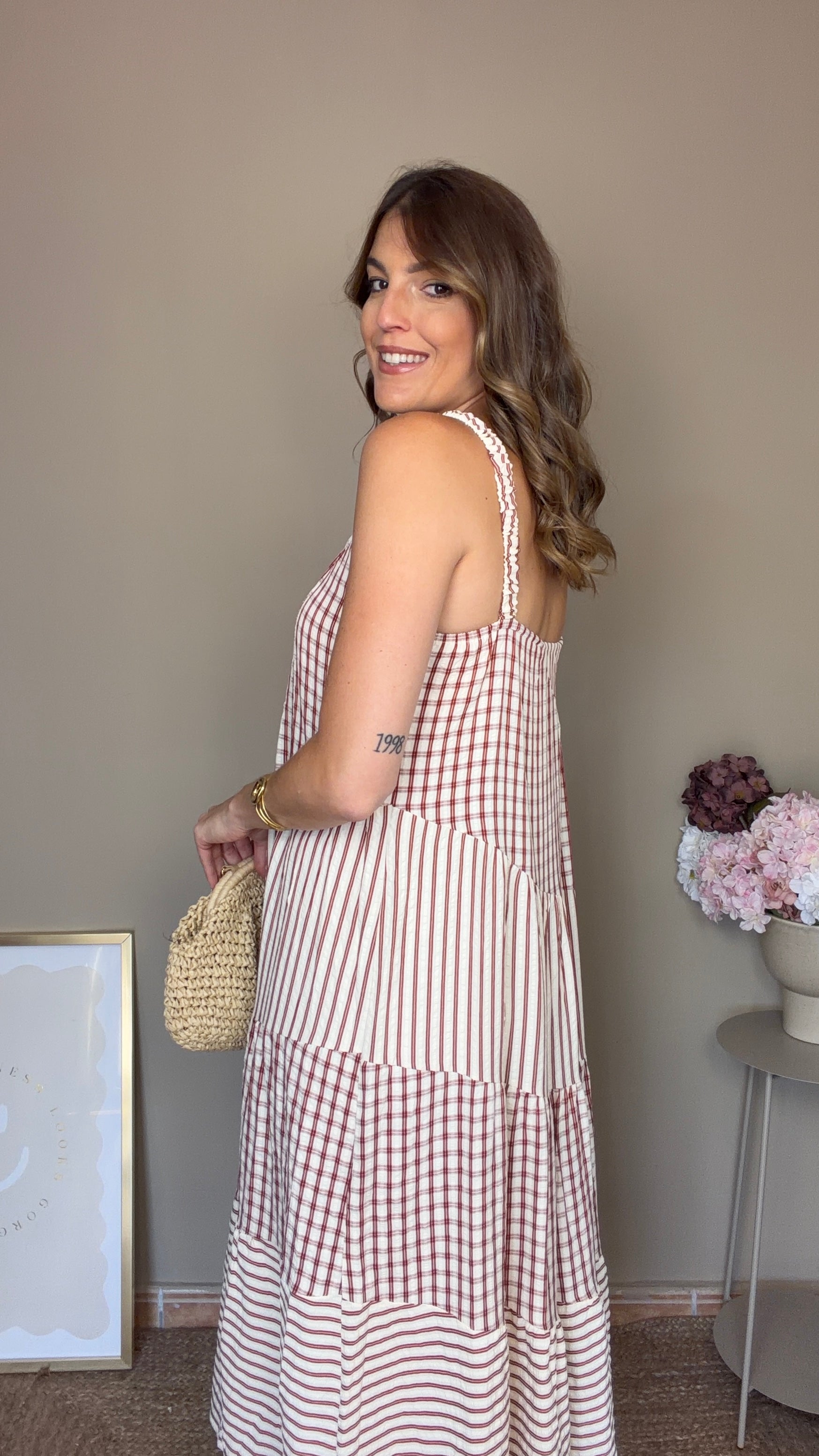 Vestido Mafalda rojo