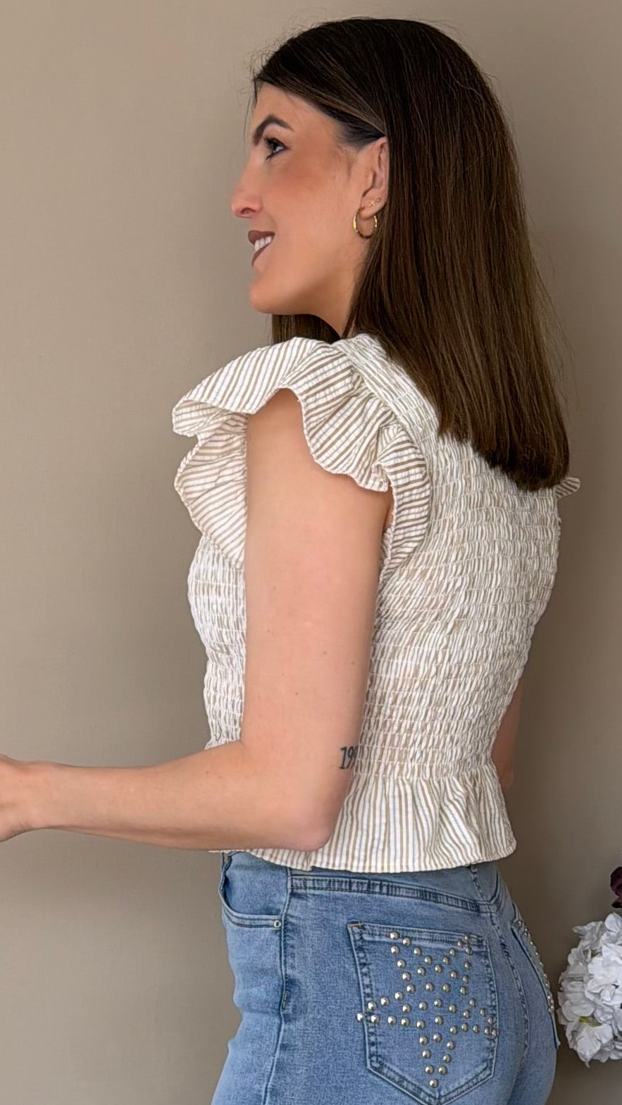 Blusa Napoli beige