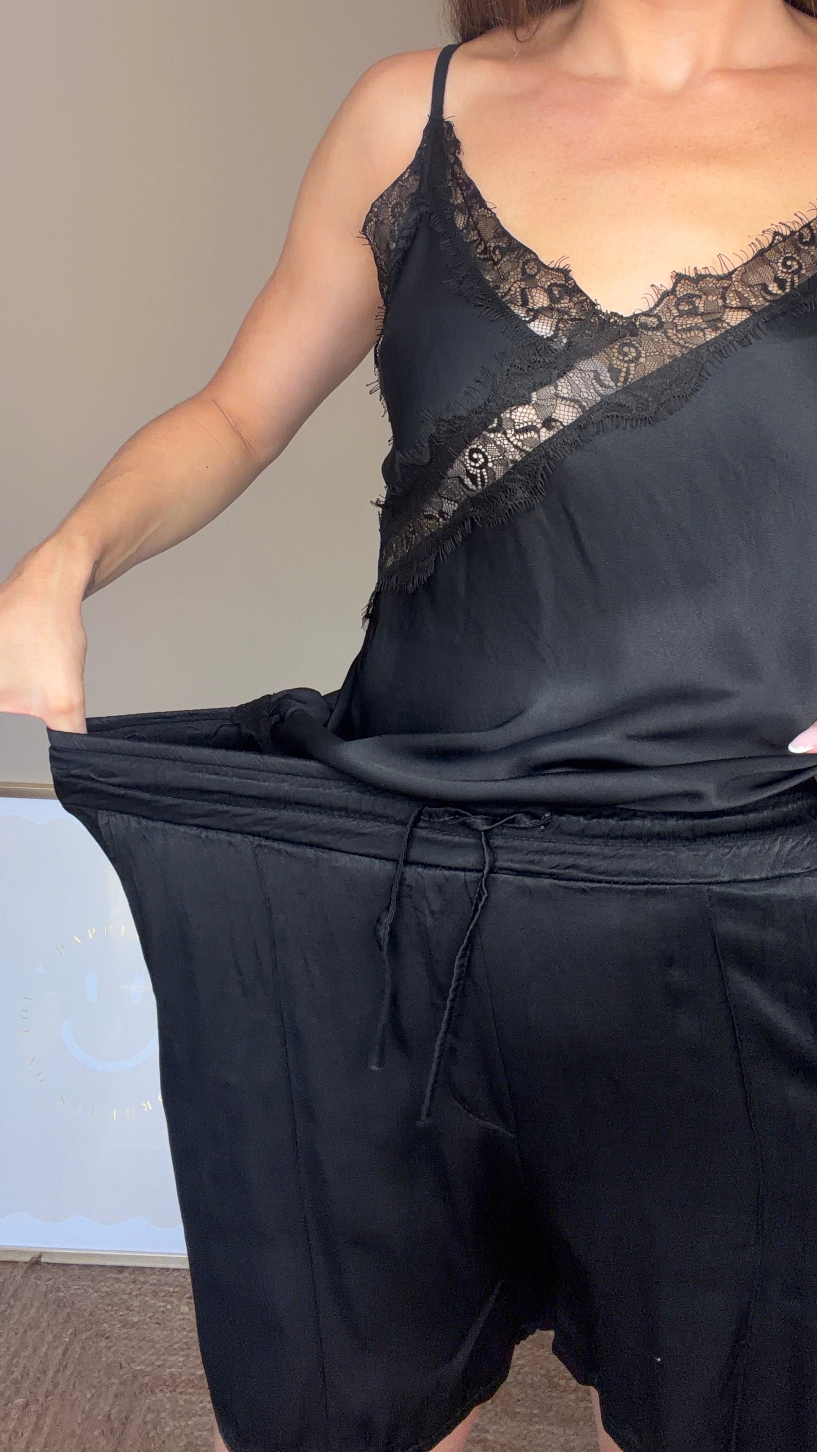 Pantalón Corto satinada