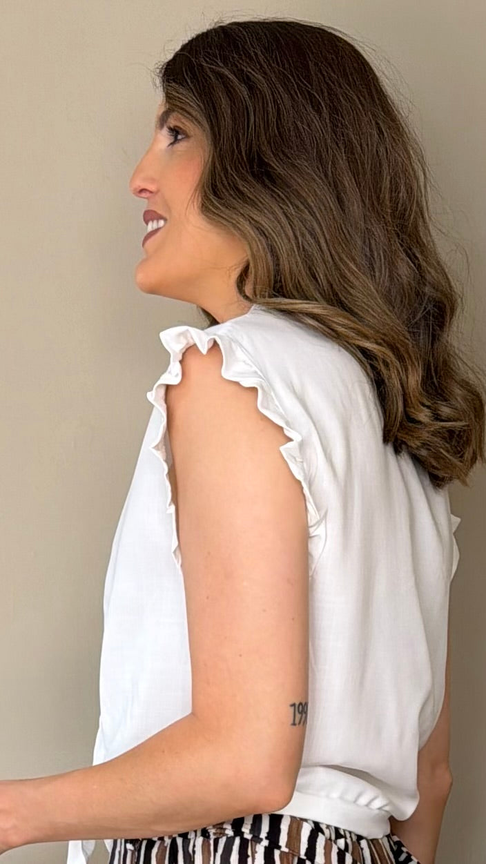 Blusa Sofia blanca