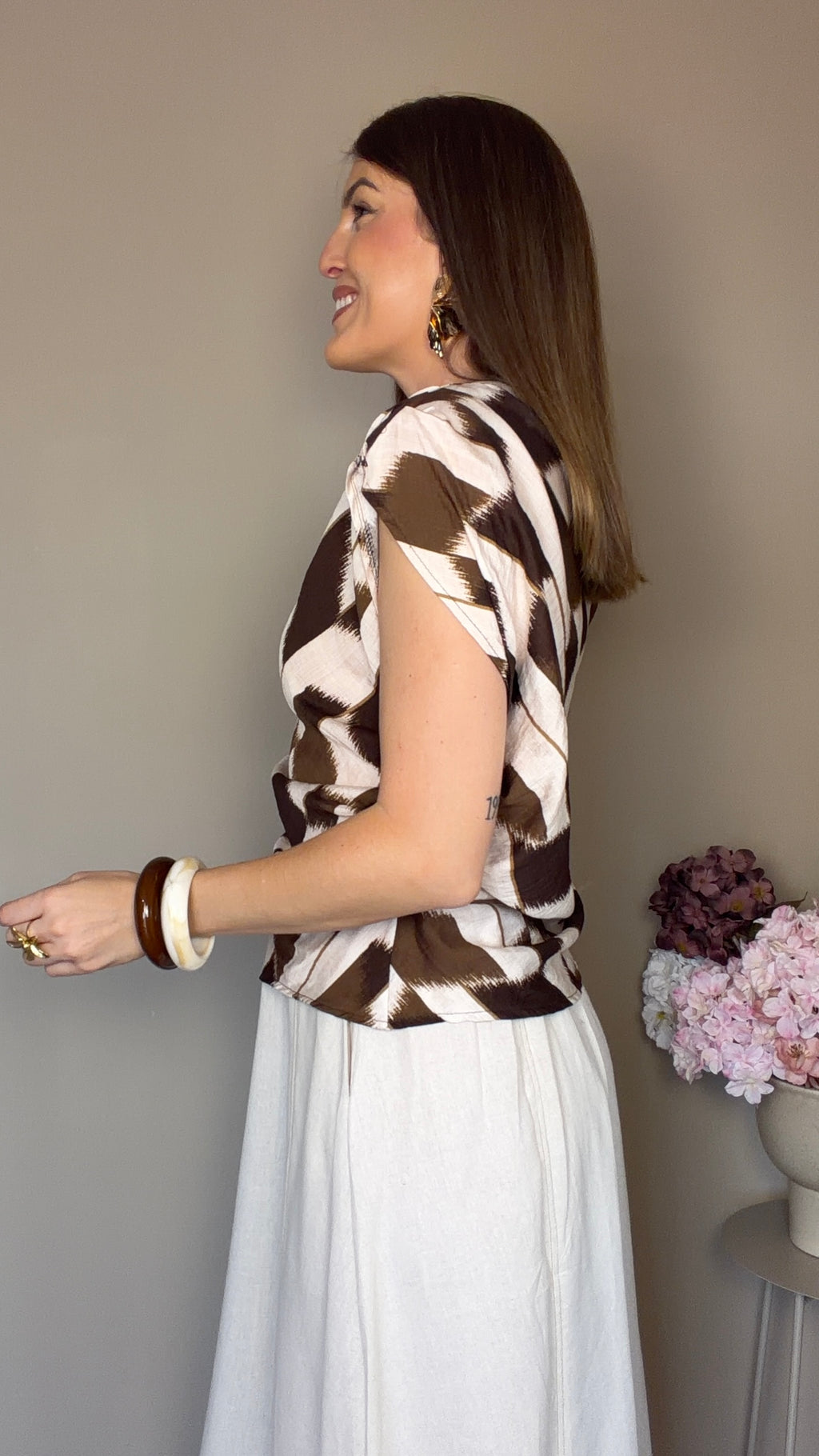 Blusa lazada safari