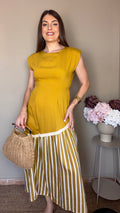 Vestido Ana mostaza