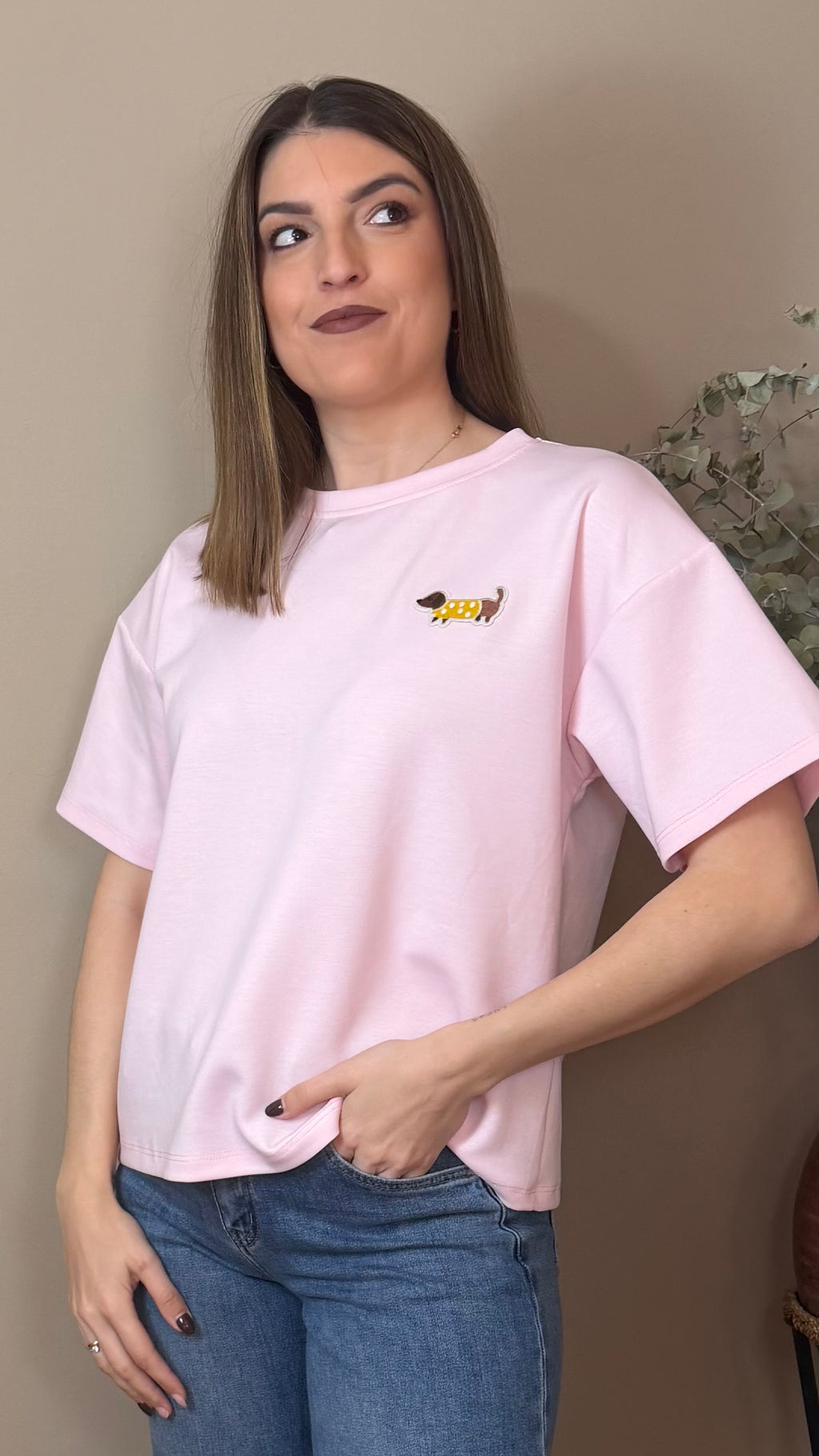 Camiseta Teococo rosa