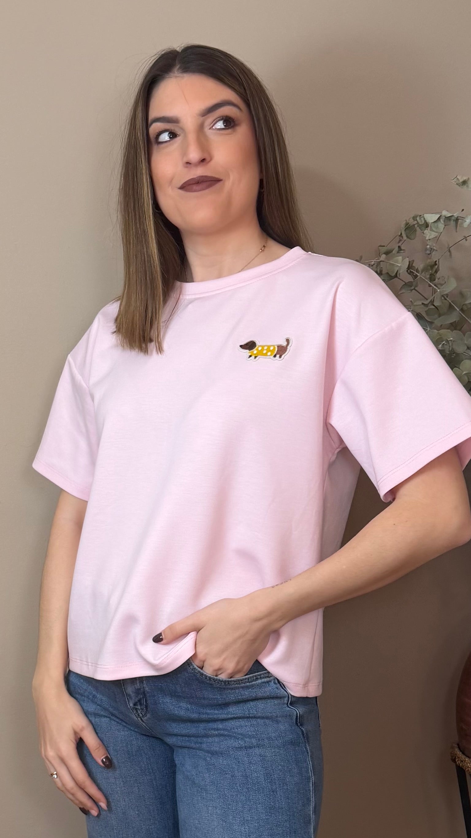 Camiseta Teococo rosa