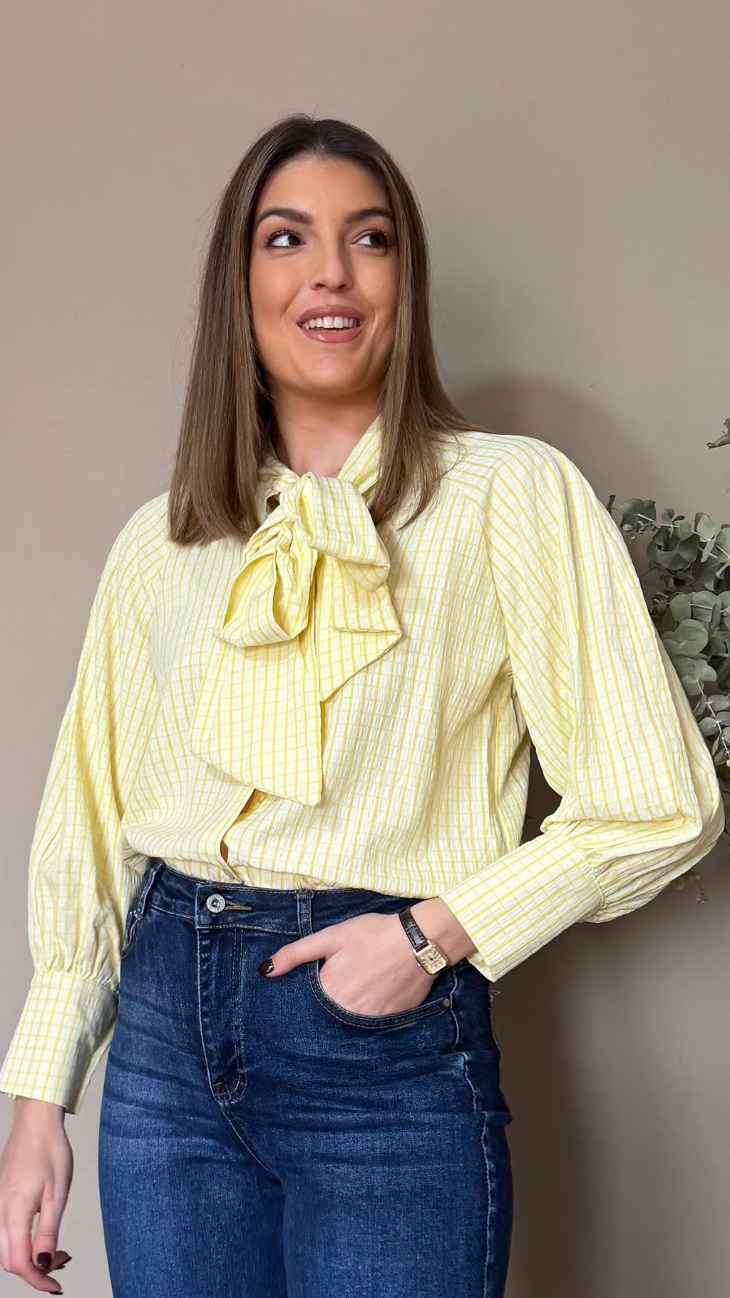 Blusa Matilda amarilla