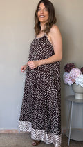 Vestido Conil marrón