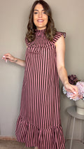 Vestido Picasso rosa