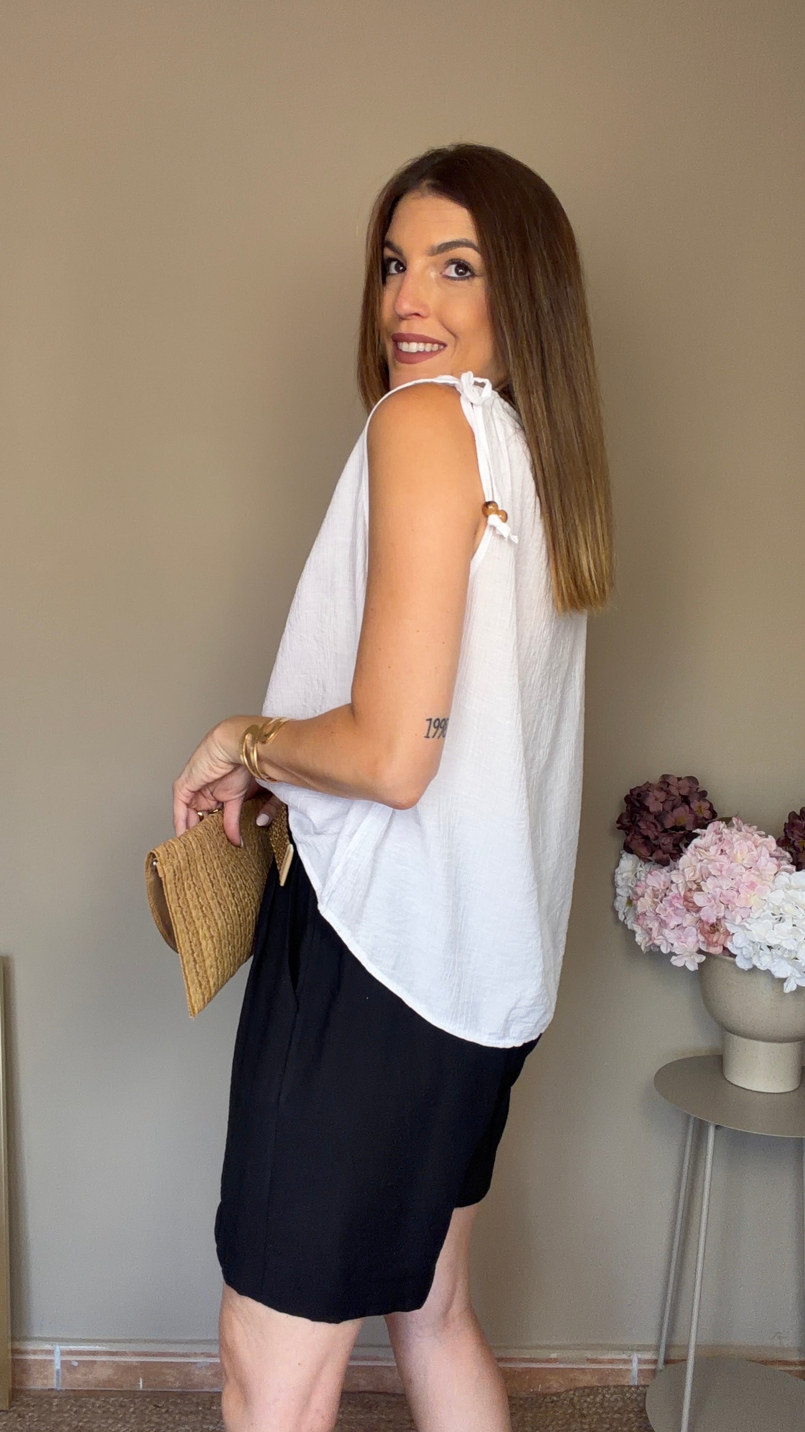 Blusa Lali blanco