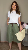 Pantalón Corto kaki