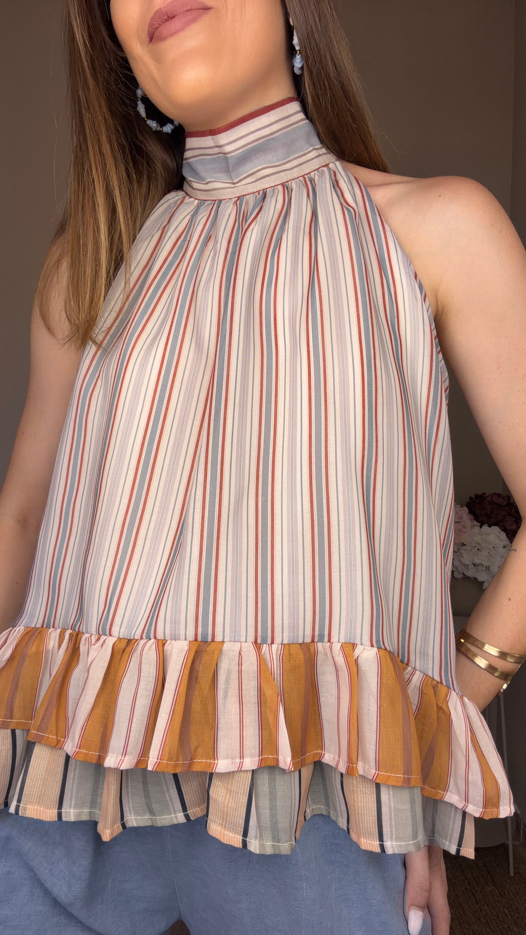 Blusa Jazmín Azul