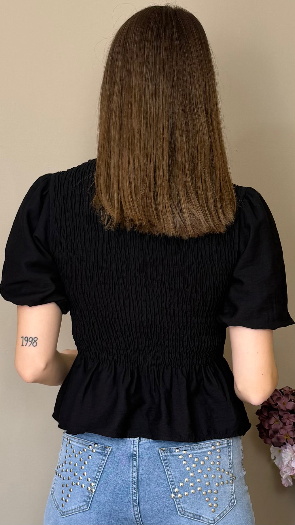 Blusa Sevilla negro