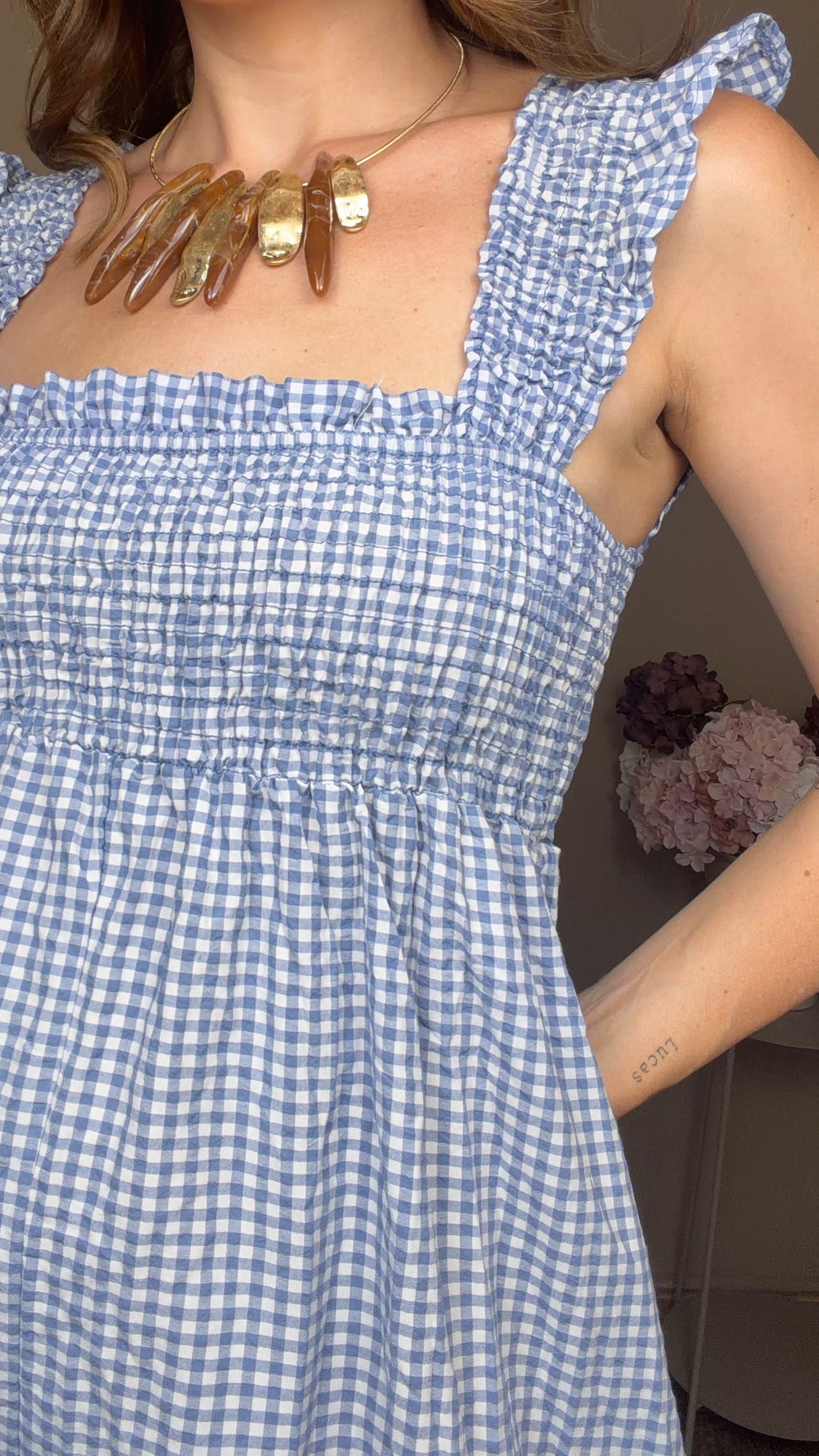 Vestido Alma azul