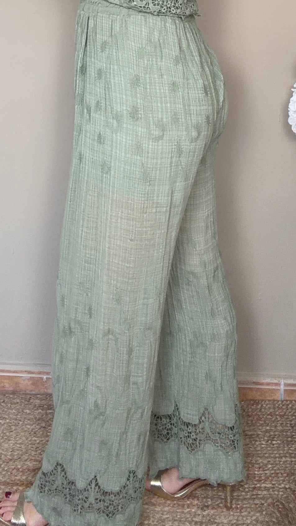 Pantalón Andrea verde
