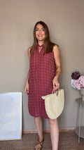 Vestido Salma Burdeos