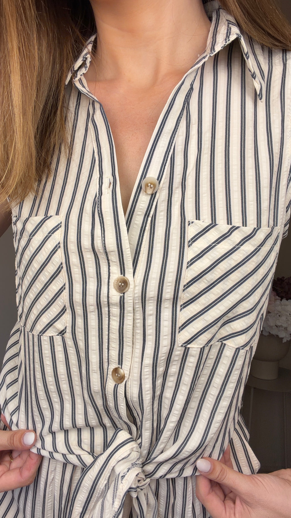 Camisa Mel azul