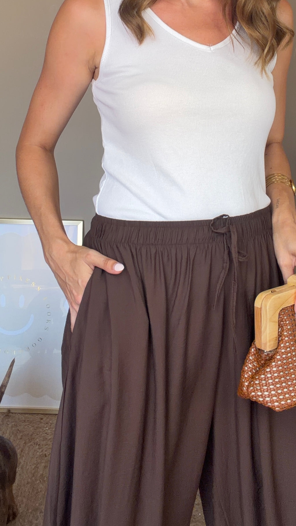 Pantalón Malasia marrón