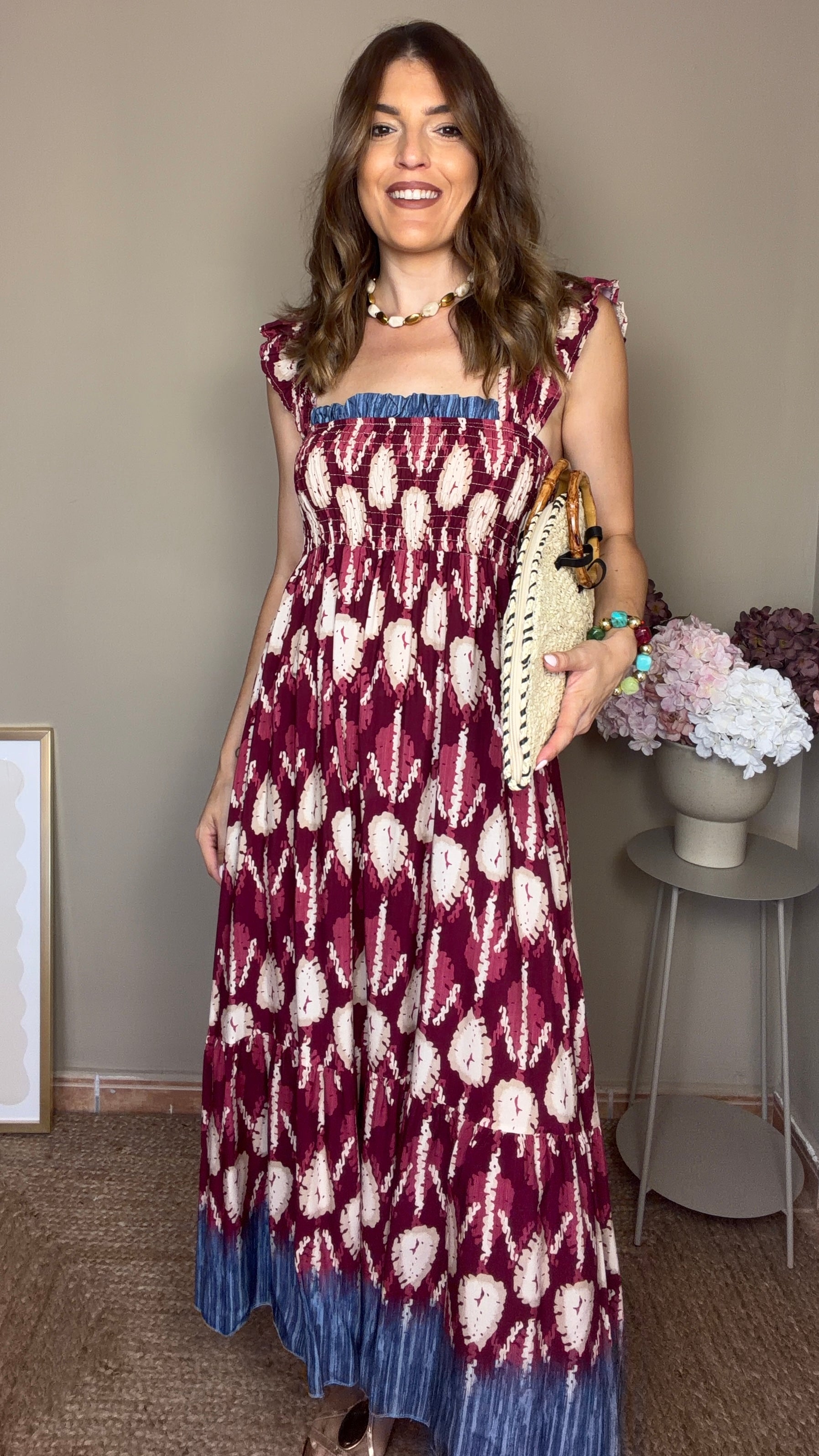 Vestido Magnolia rosa