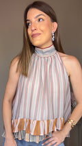 Blusa Jazmín Azul