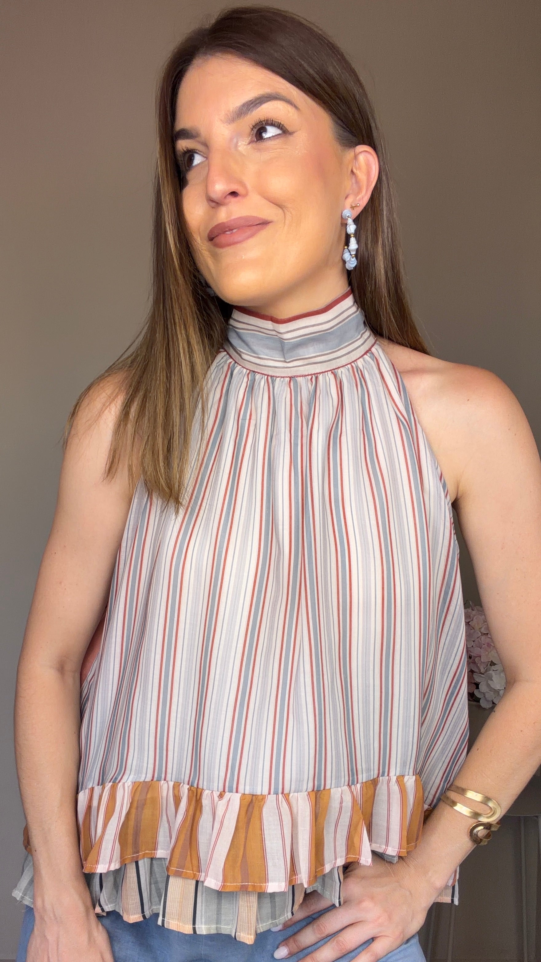Blusa Jazmín Azul
