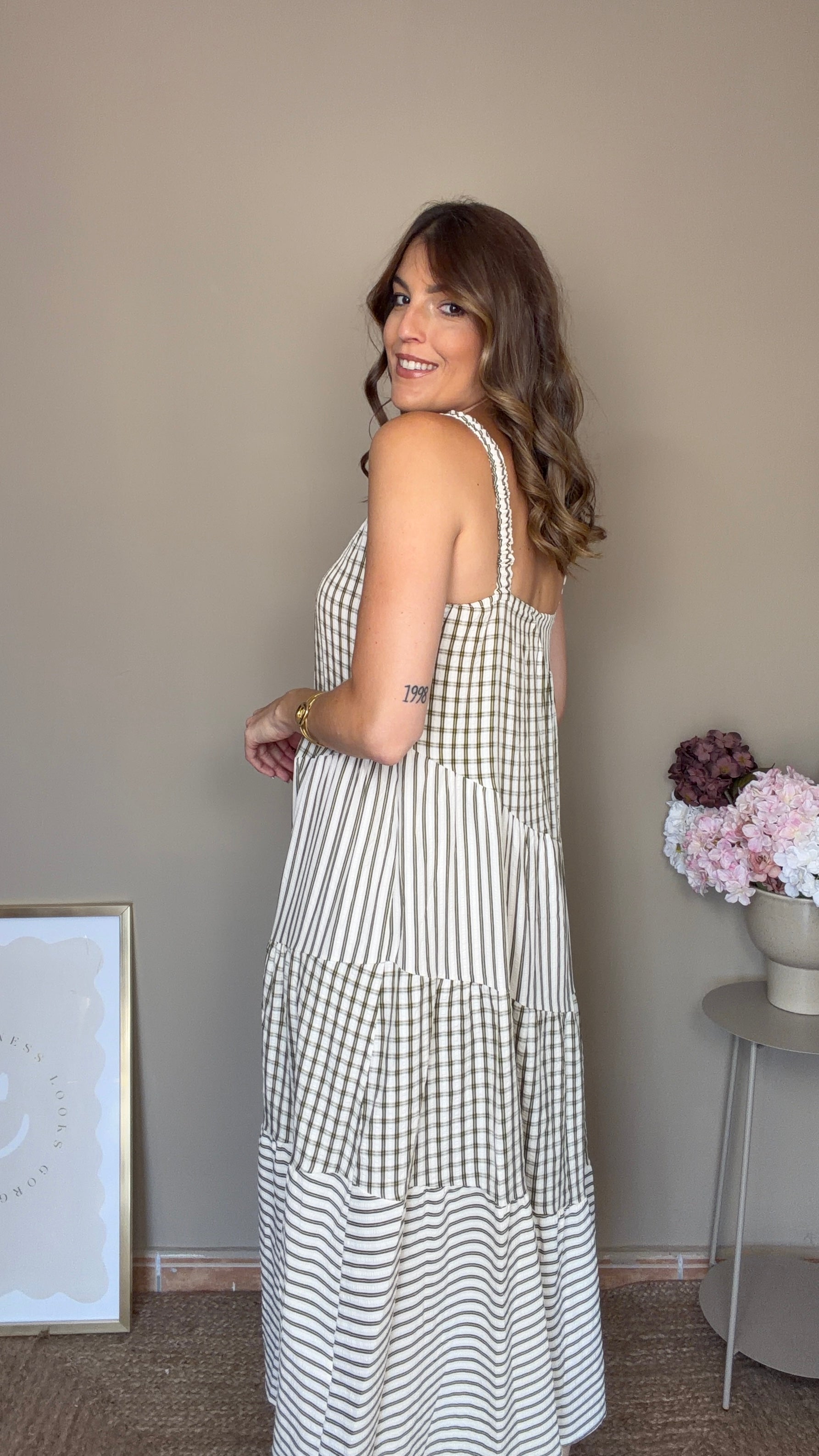 Vestido Mafalda verde