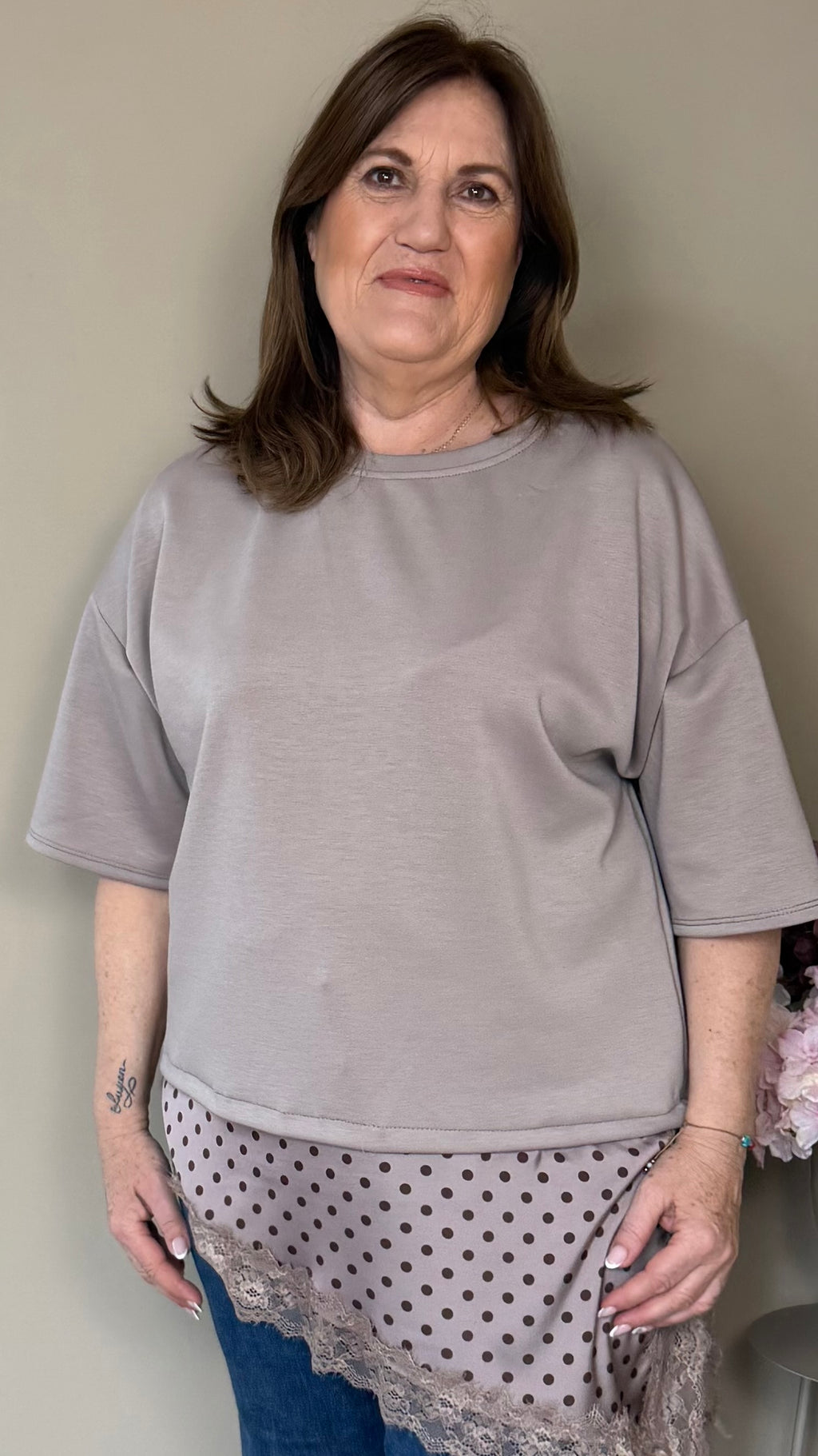 Camiseta Sevilla gris