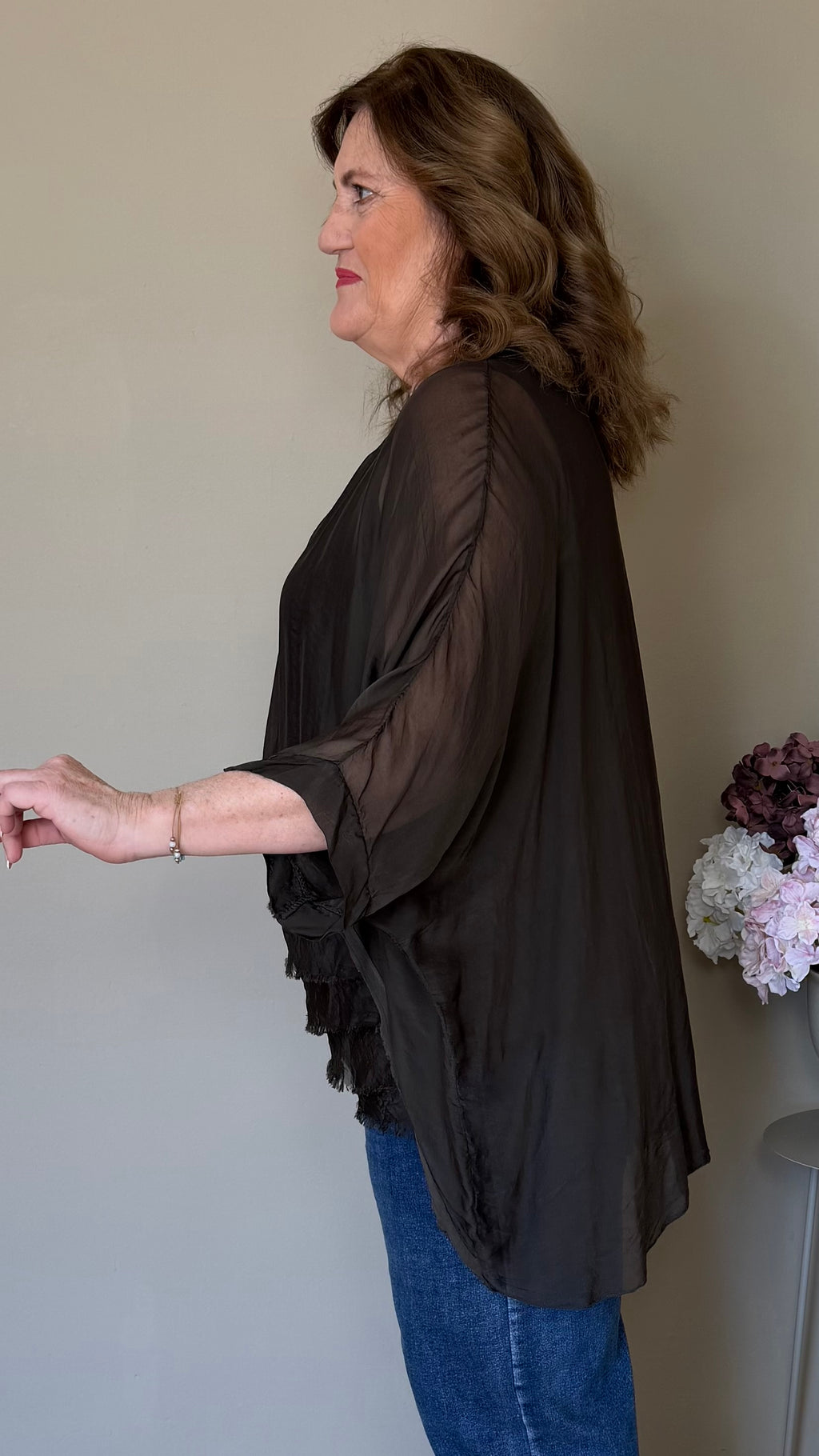 Blusa Lisa marrón