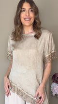 Blusa Karina beige