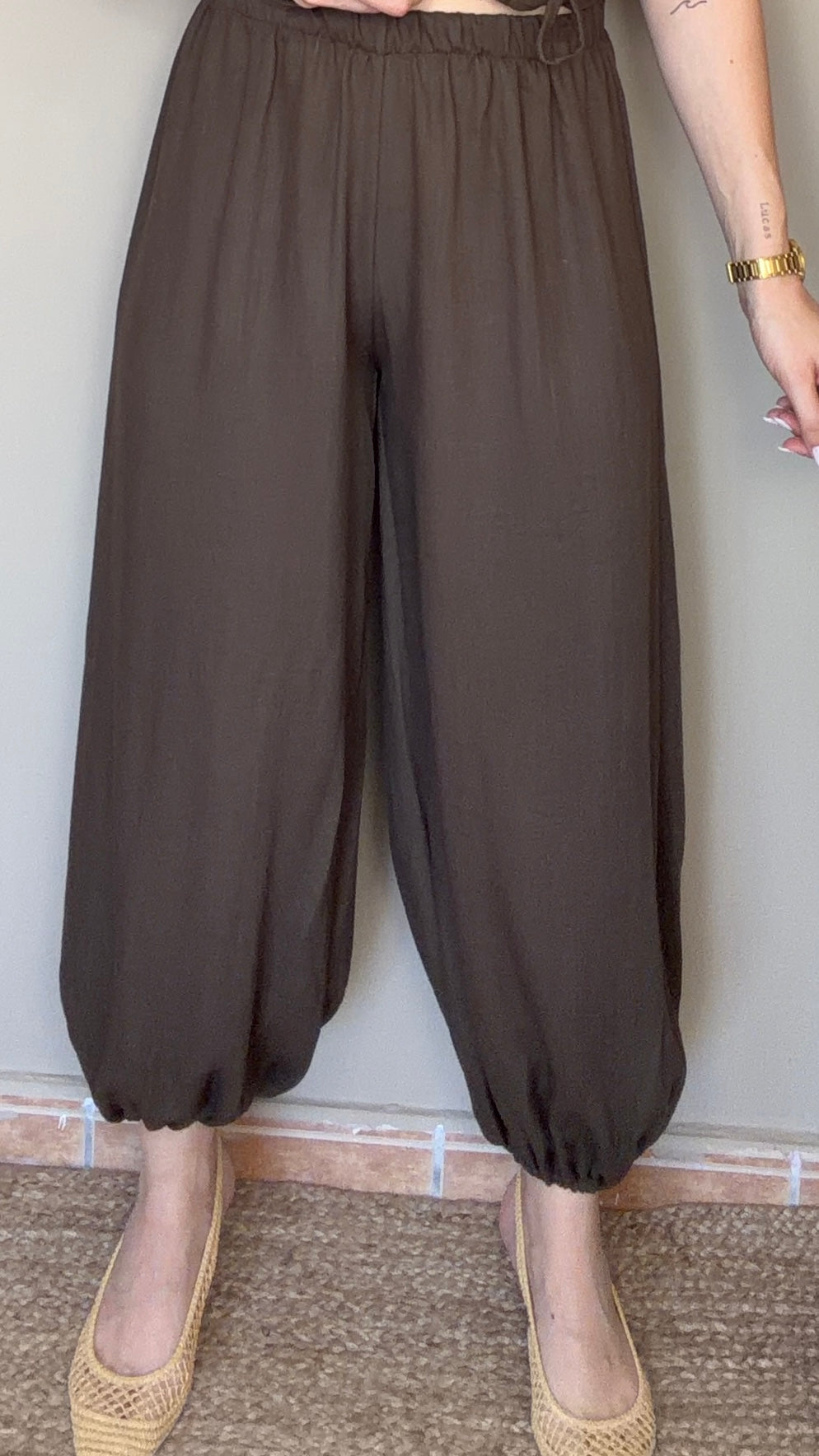 Pantalón Ana marrón