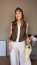 Blusa Turquia marrón