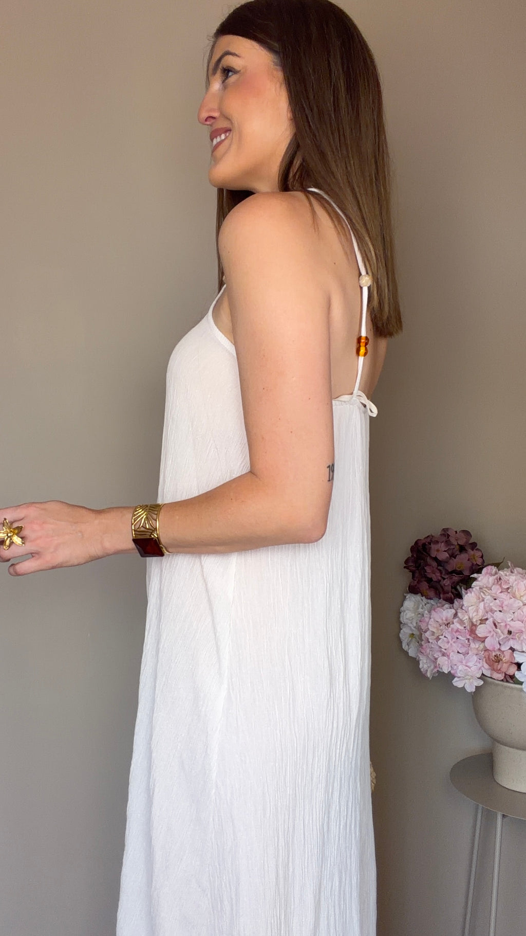Vestido Minerva blanco