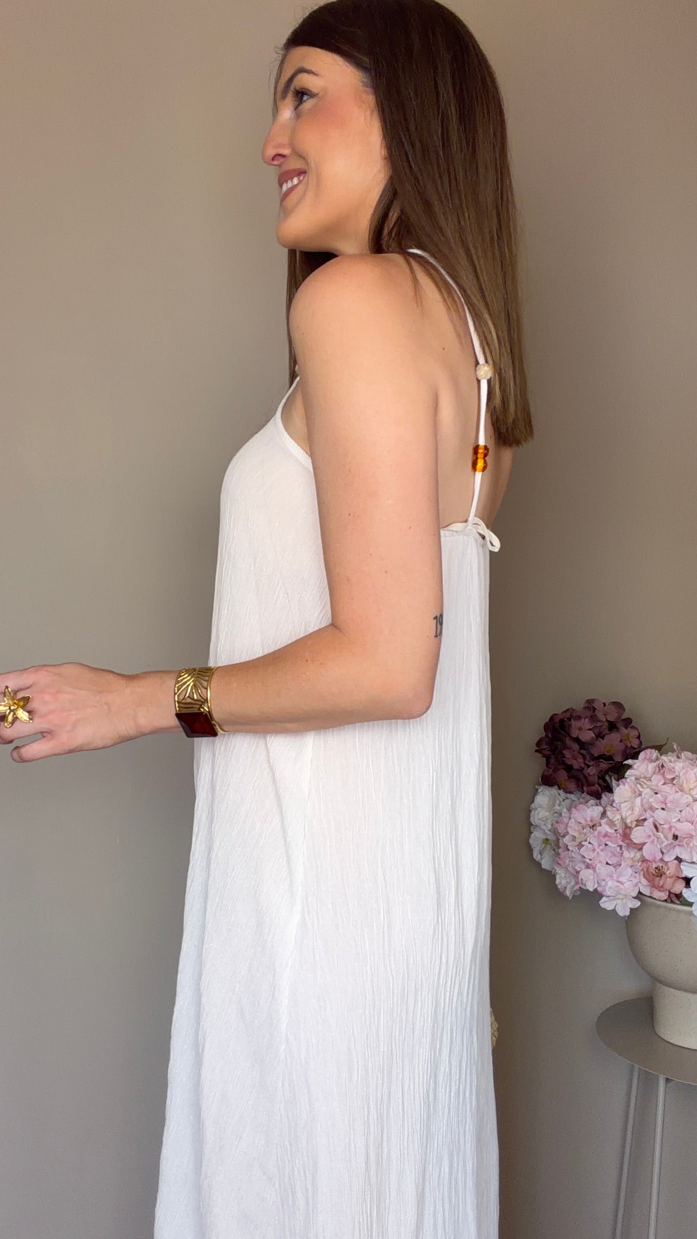 Vestido Minerva blanco
