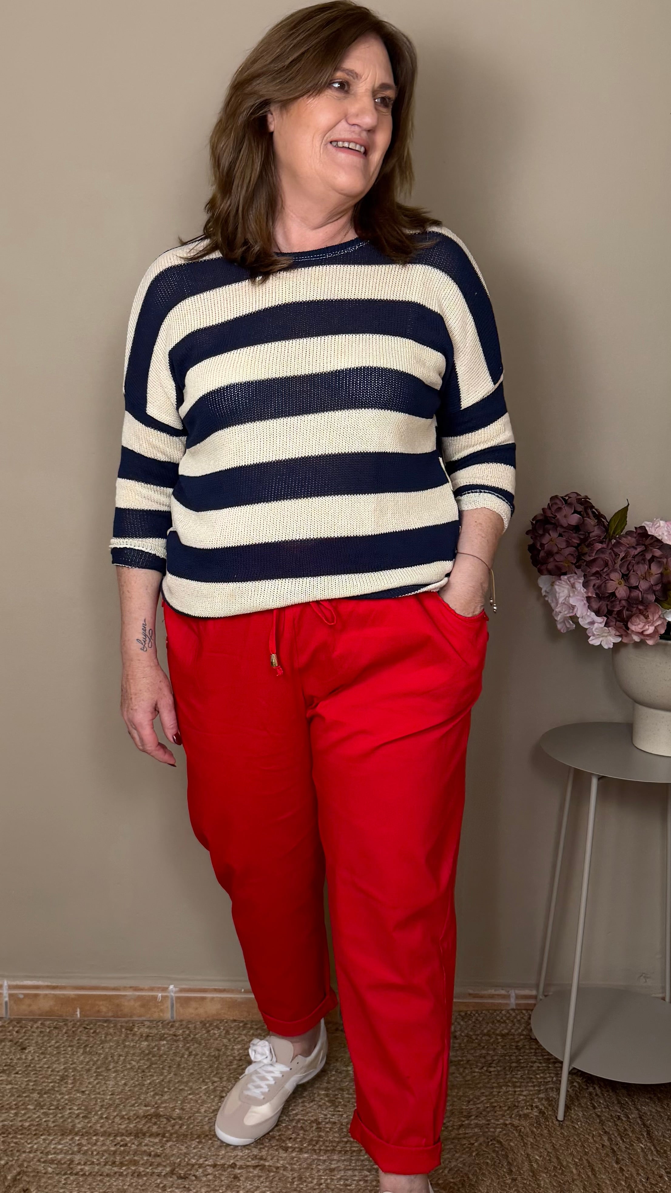 Pantalón Luna rojo