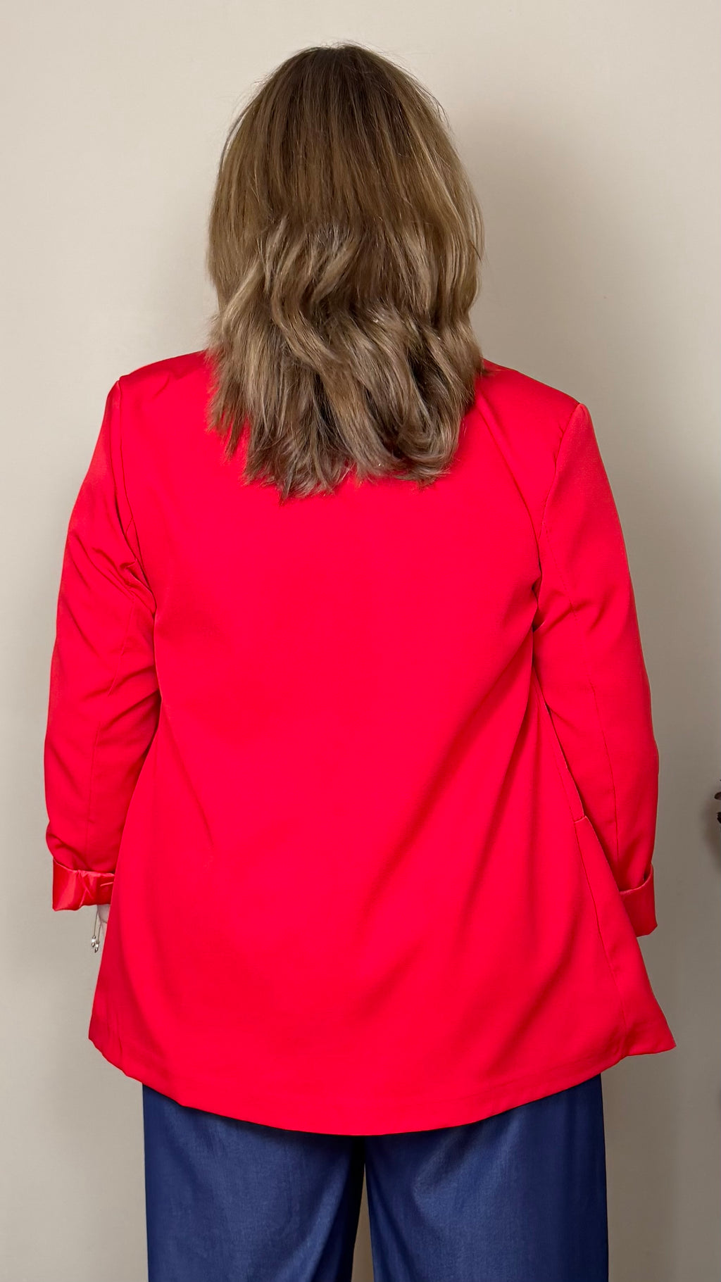 Blazer Leo rojo