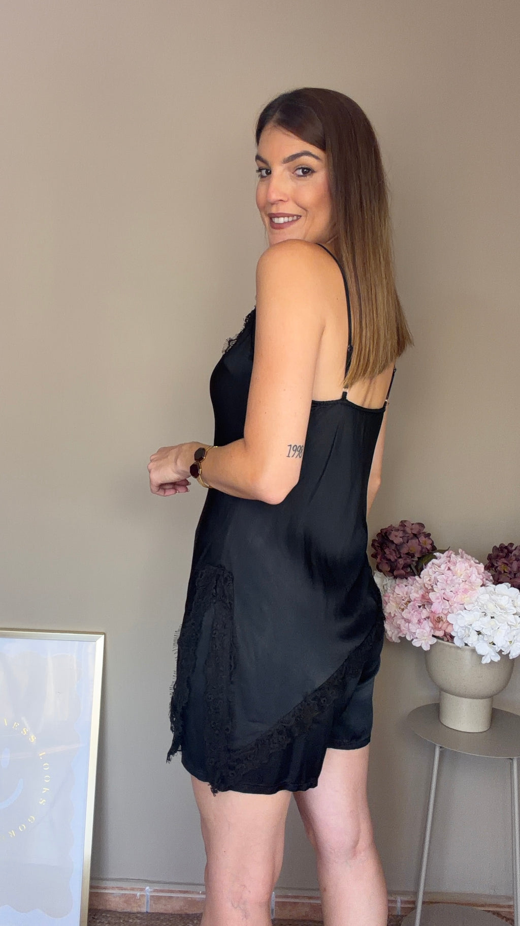 Pantalón Corto satinada