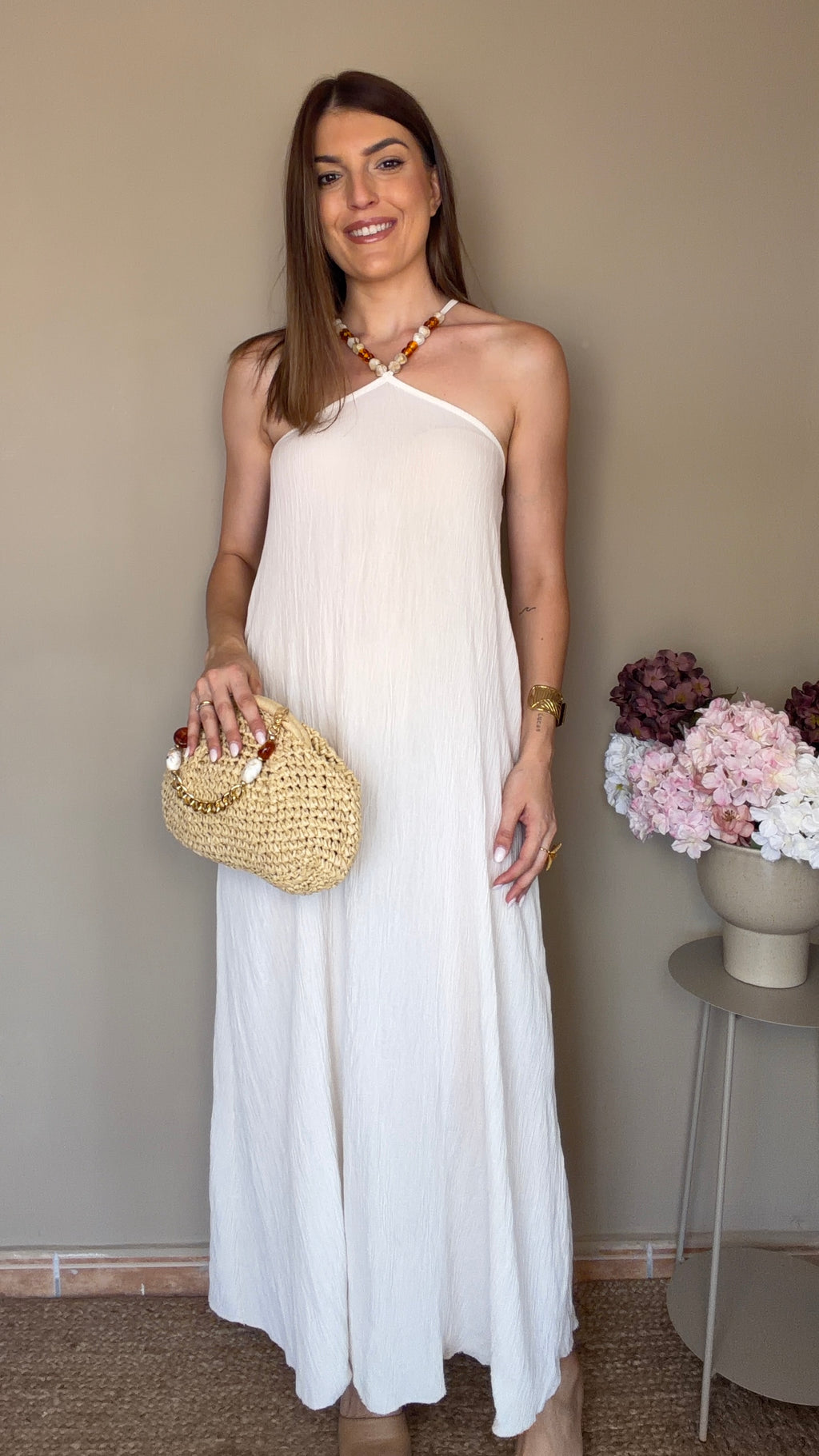 Vestido Minerva blanco