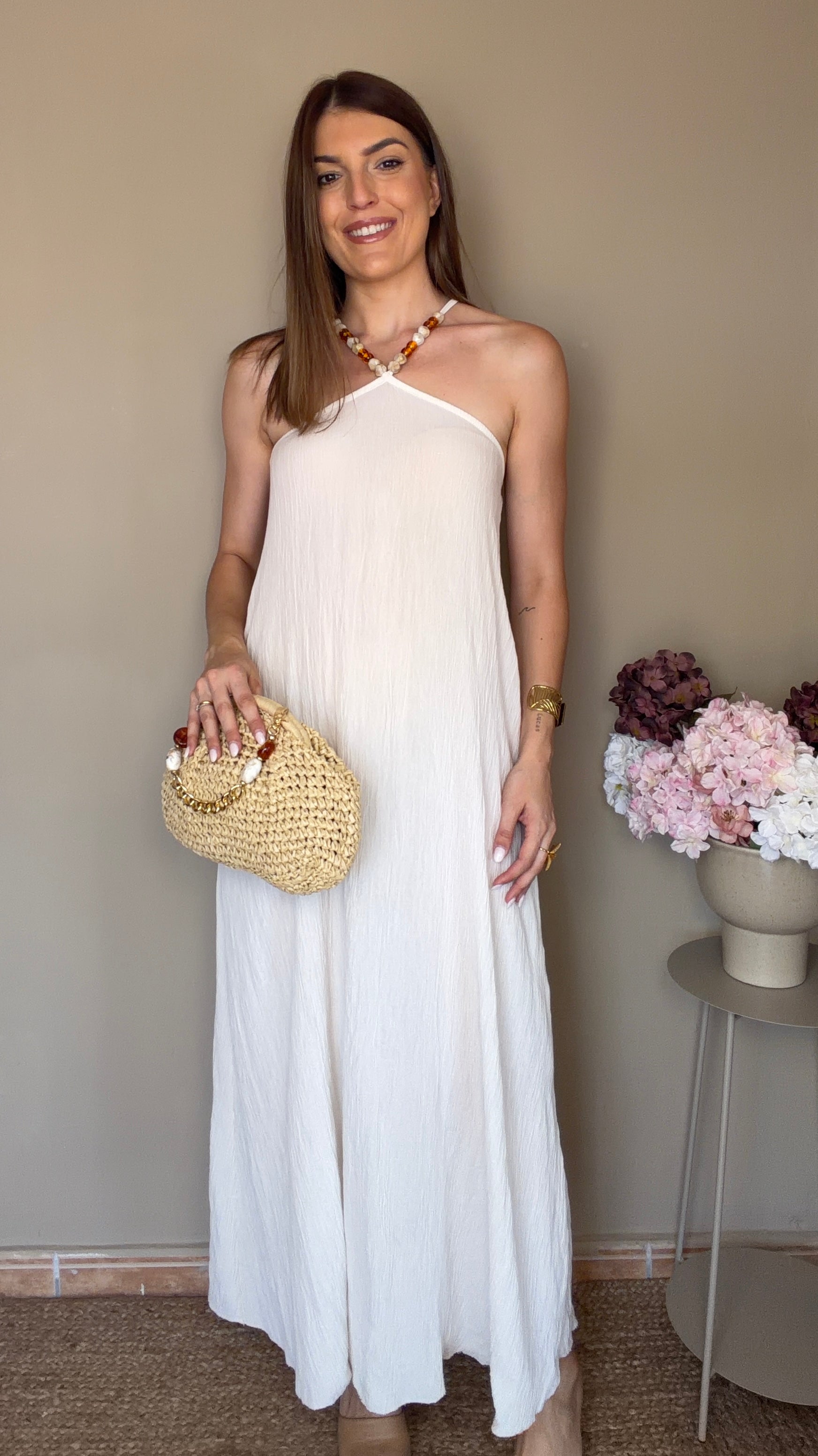 Vestido Minerva blanco