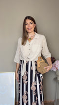 Camisa Mar beige