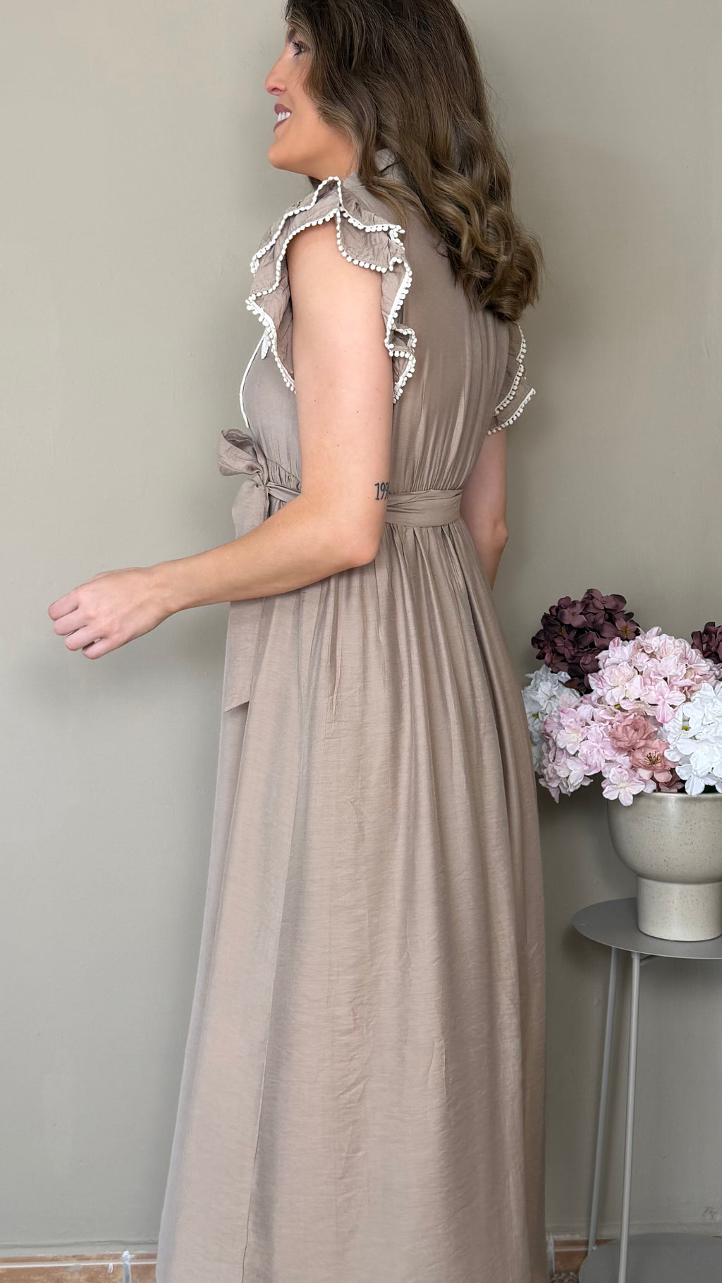 Vestido Mykonos Beige