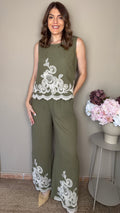 Conjunto Mónaco verde