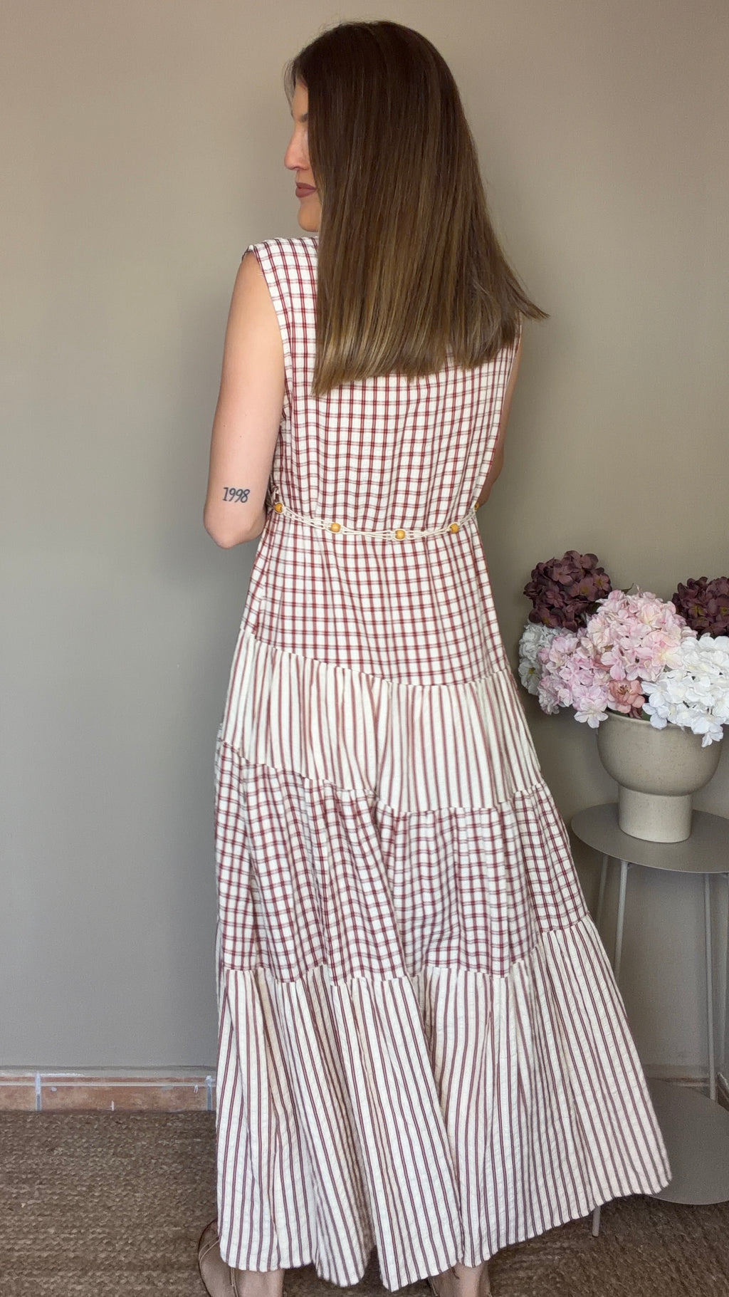 Vestido Kira rojo