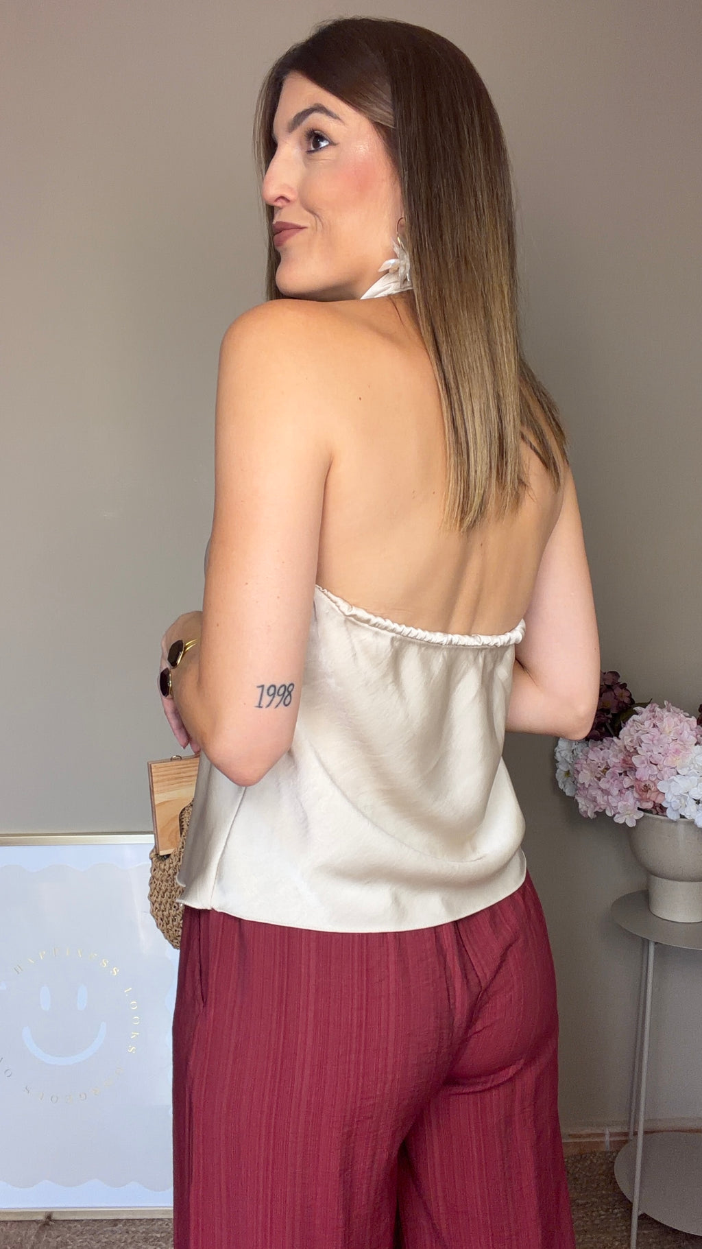 Blusa Gema beige