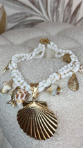 Collar Concha dorada