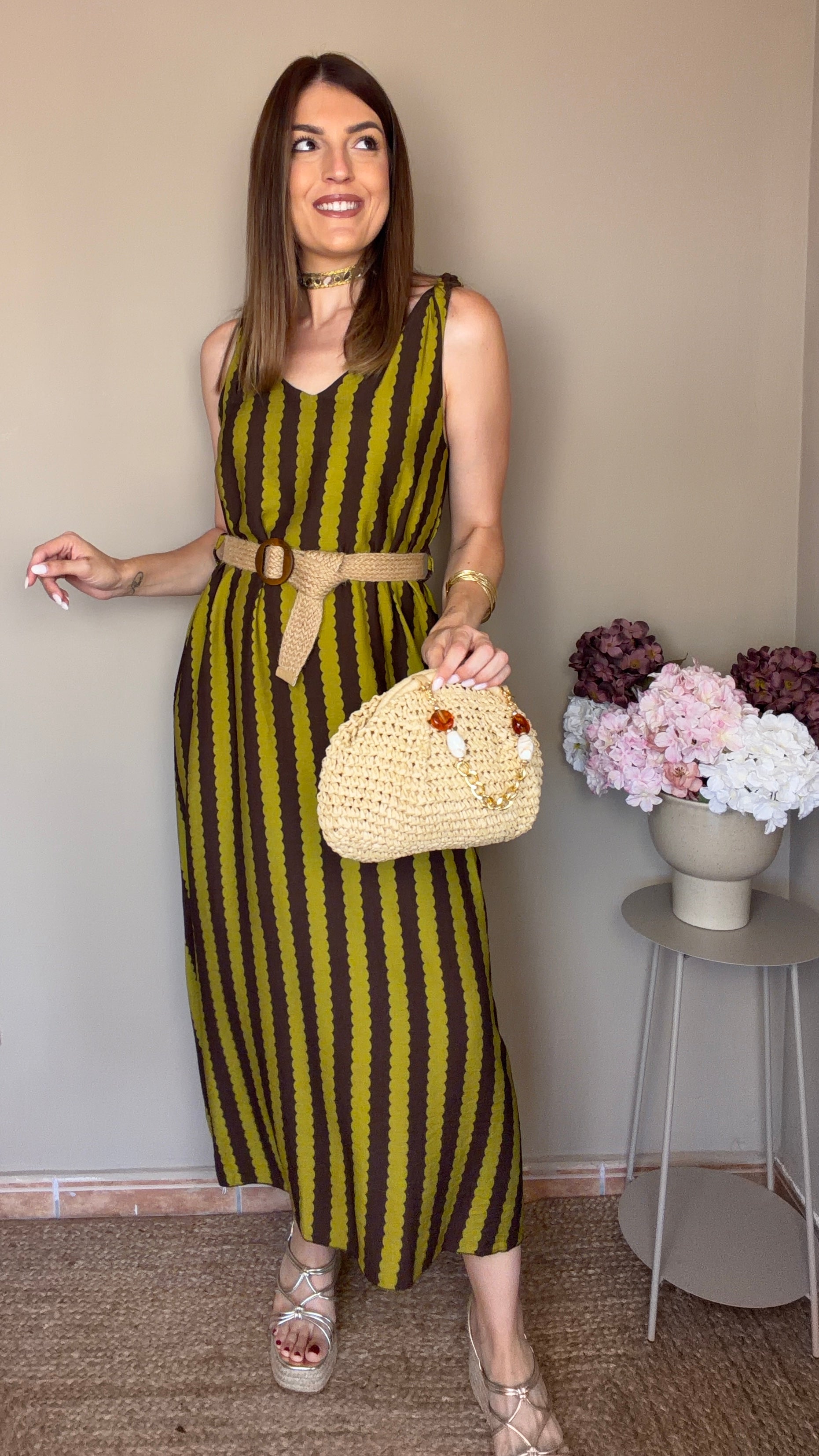Vestido Kelia verde