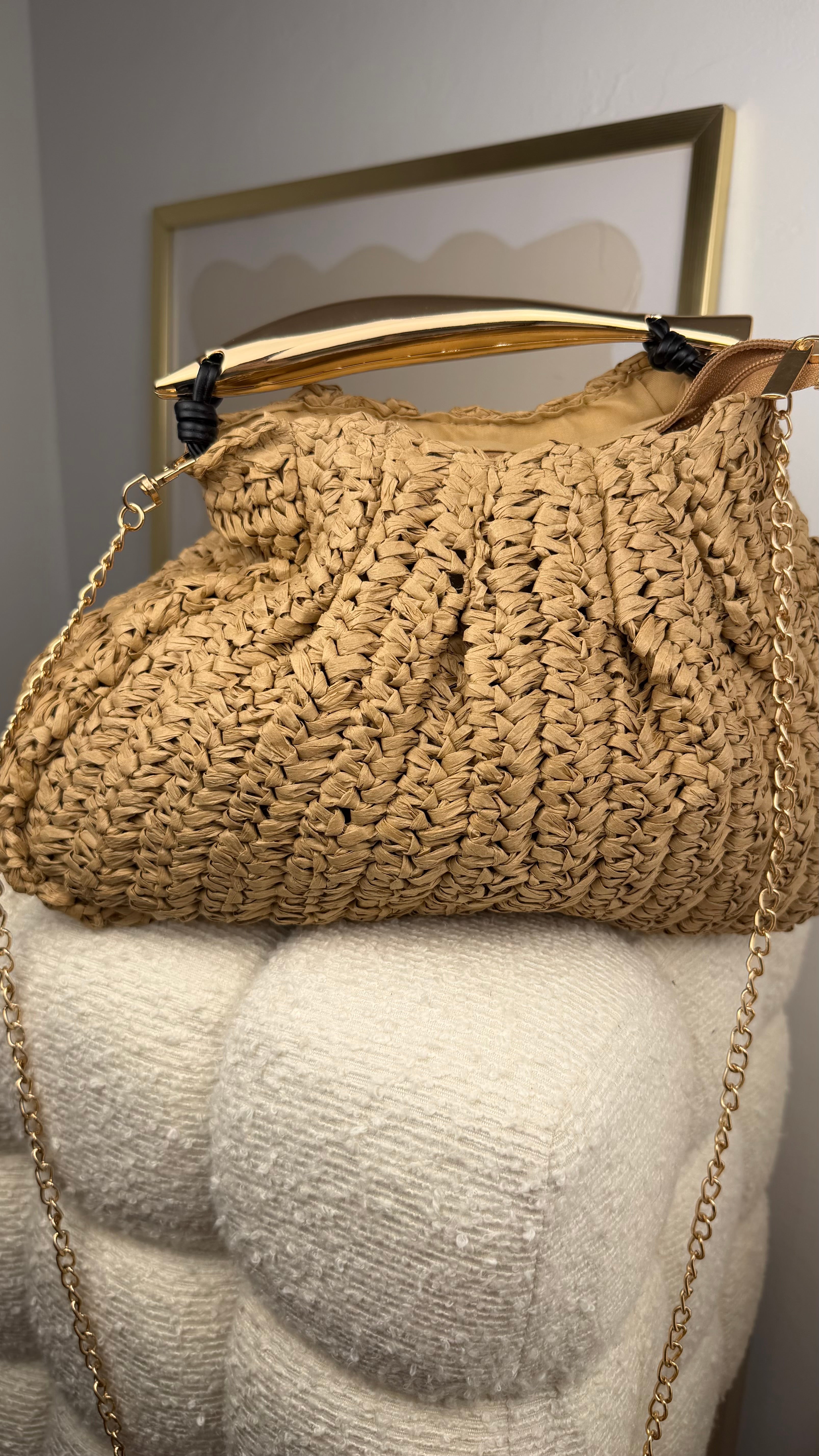 Bolso rafia