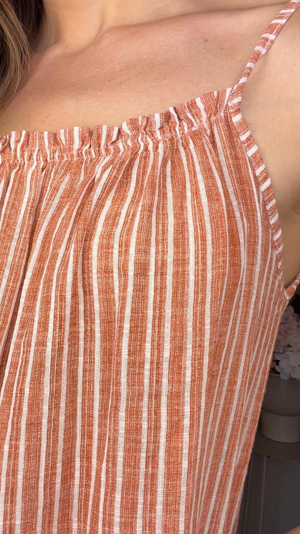 Vestido Verano teja