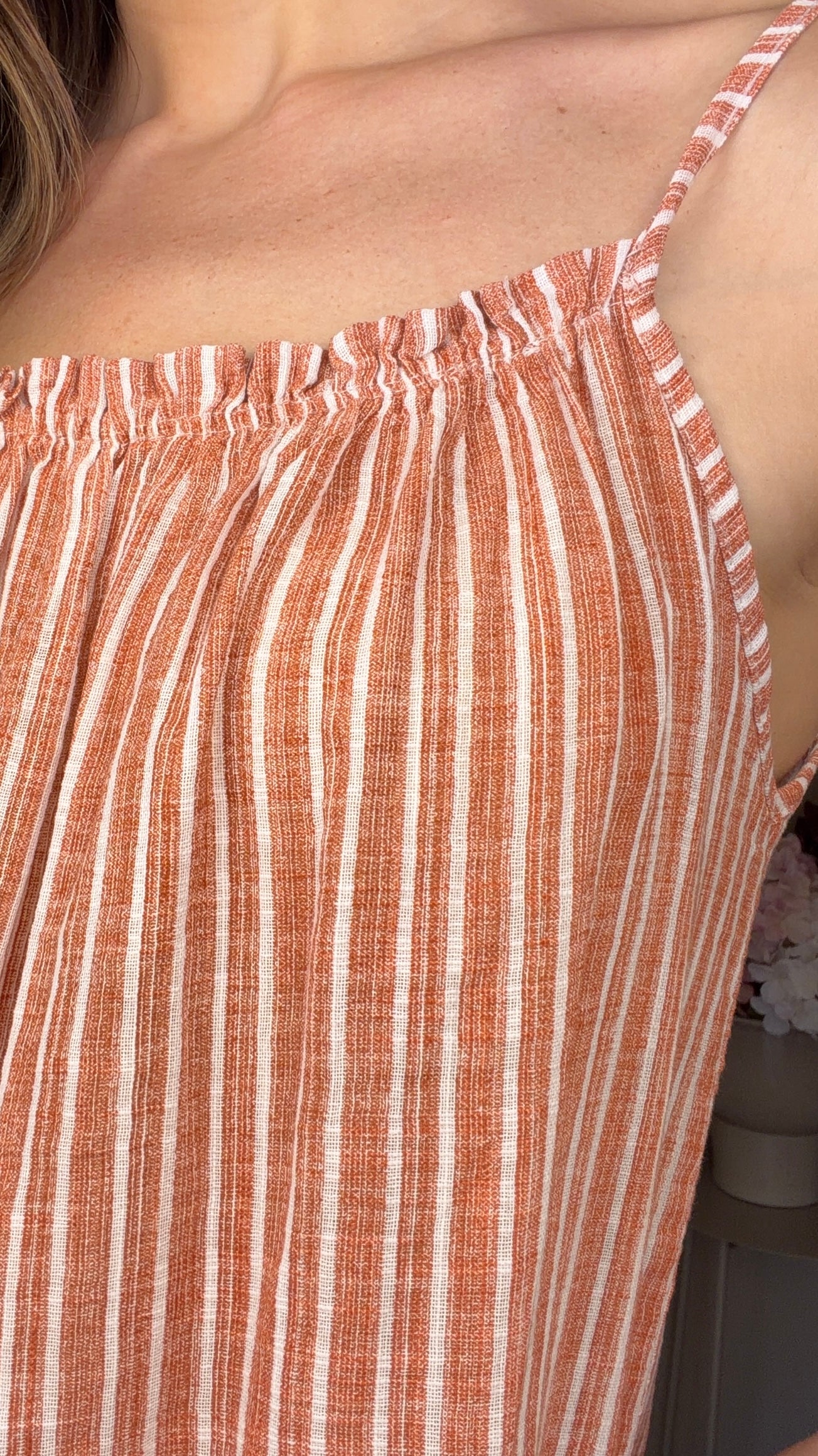 Vestido Verano teja