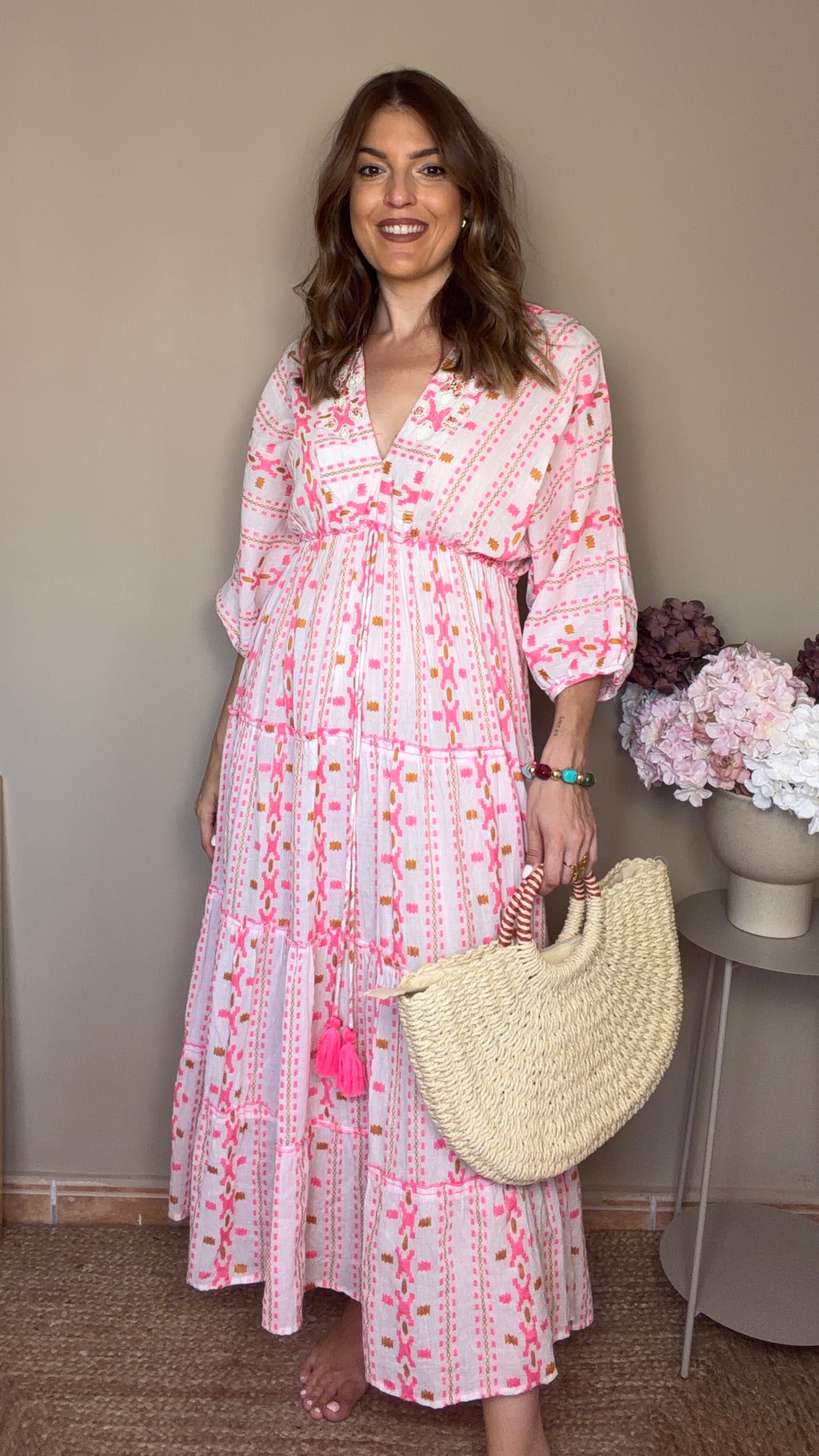Vestido Coral