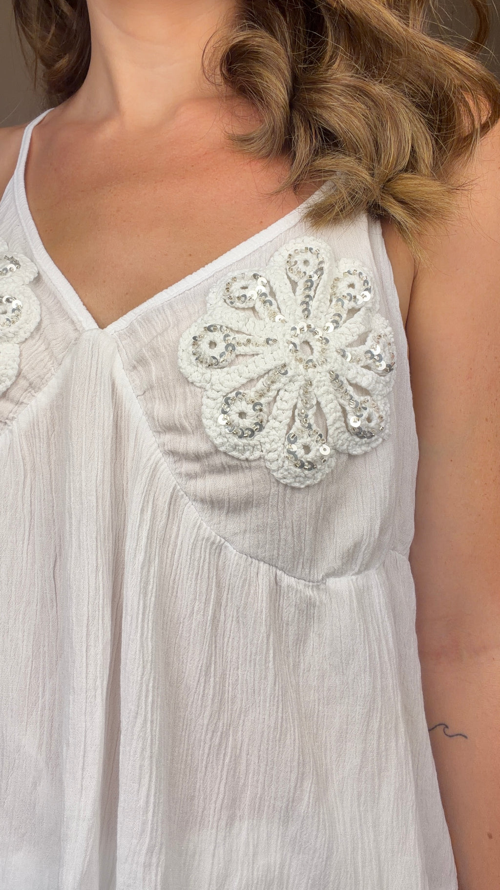 Blusa Florencia blanco