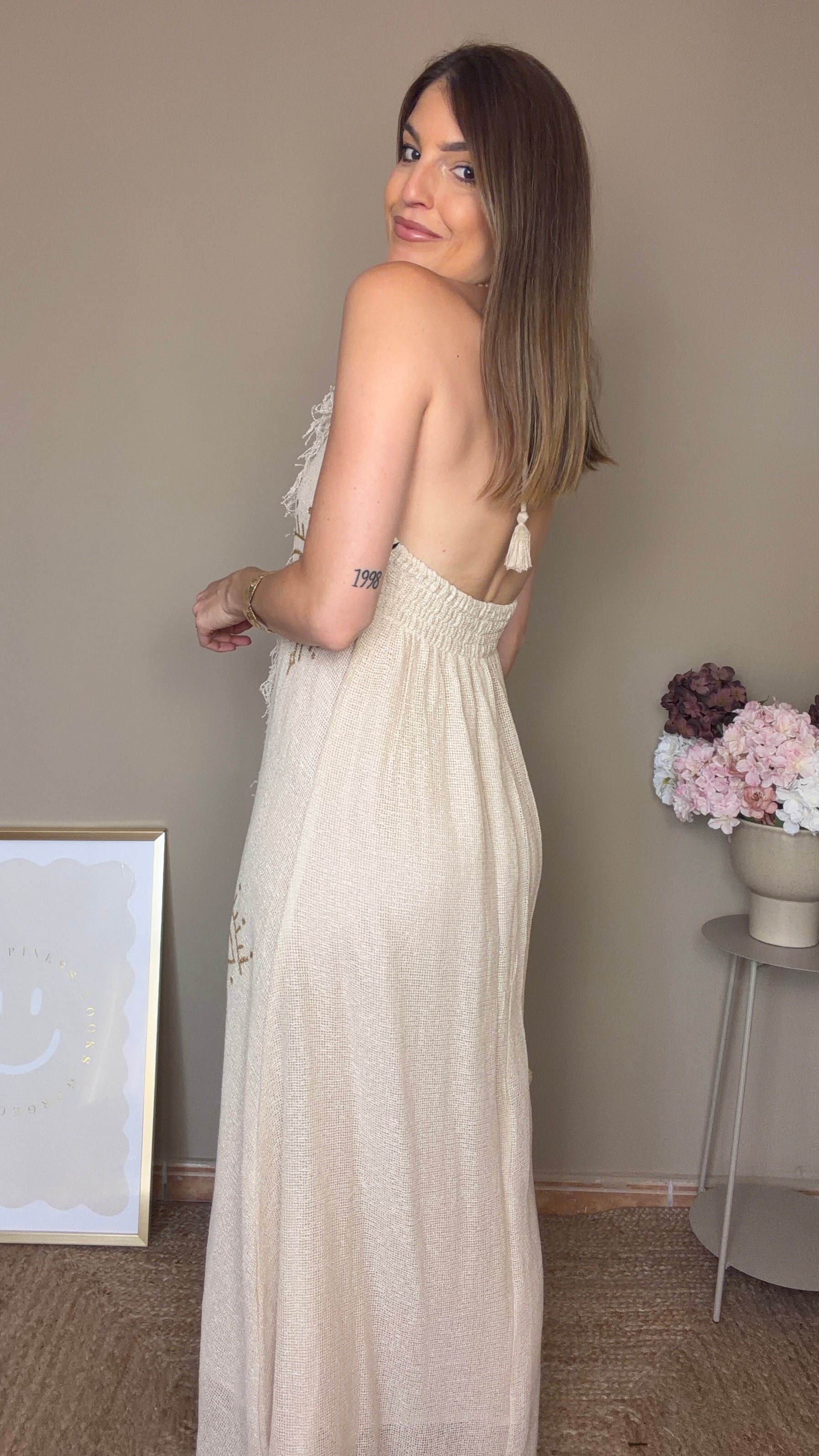 Vestido Bali estampado